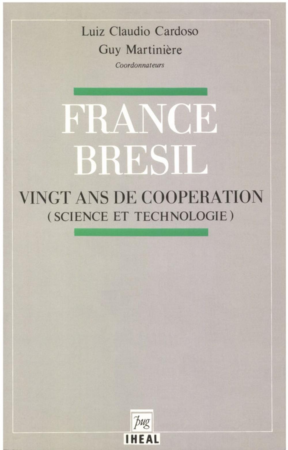 Big bigCover of France-Brésil : vingt ans de coopération