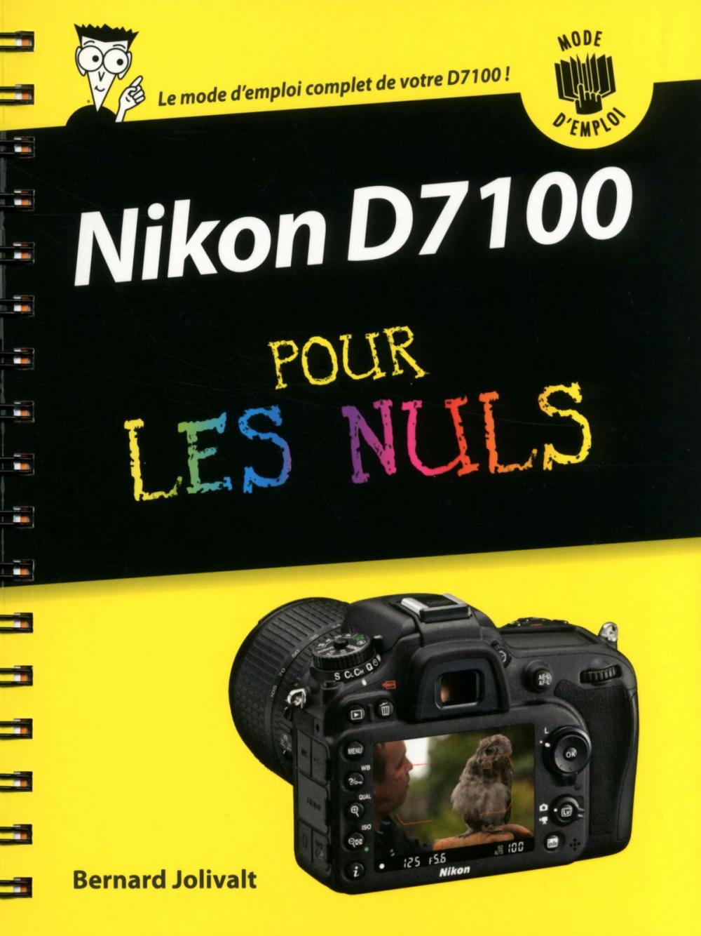 Big bigCover of Nikon D7100 Mode d'emploi pour les Nuls