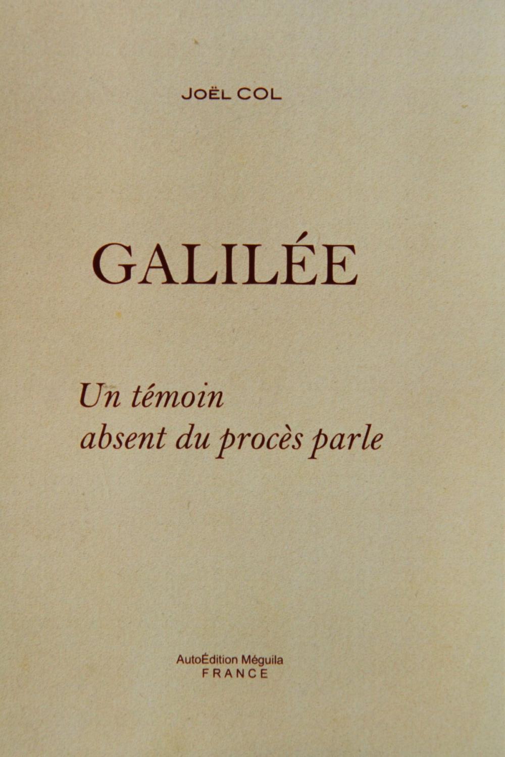 Big bigCover of Galilée