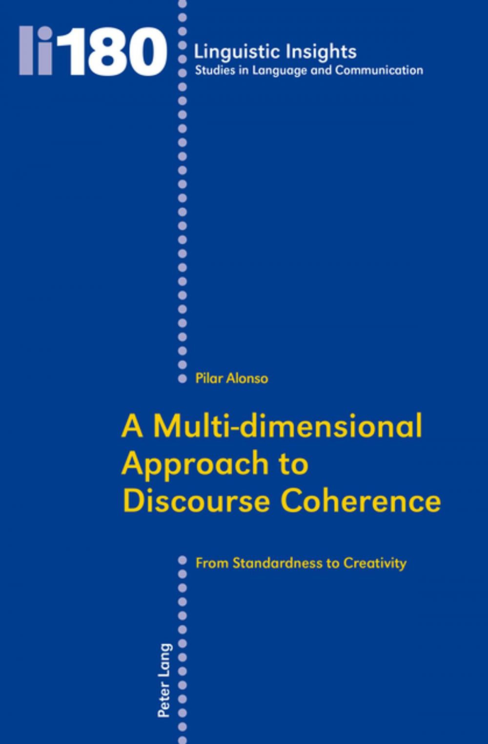Big bigCover of A Multi-dimensional Approach to Discourse Coherence