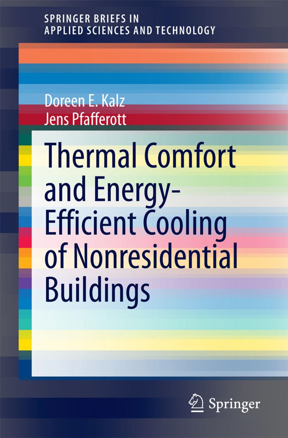 Big bigCover of Thermal Comfort and Energy-Efficient Cooling of Nonresidential Buildings