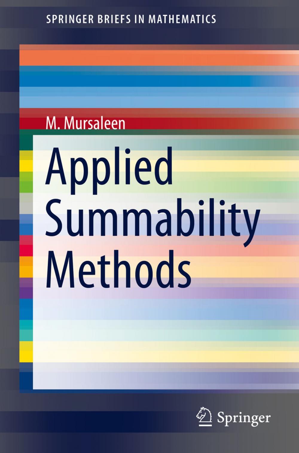 Big bigCover of Applied Summability Methods