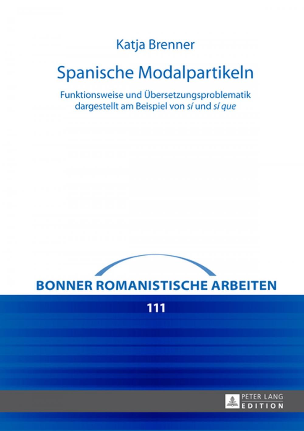 Big bigCover of Spanische Modalpartikeln