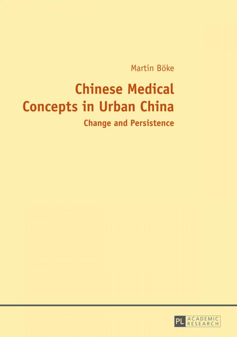 Big bigCover of Chinese Medical Concepts in Urban China