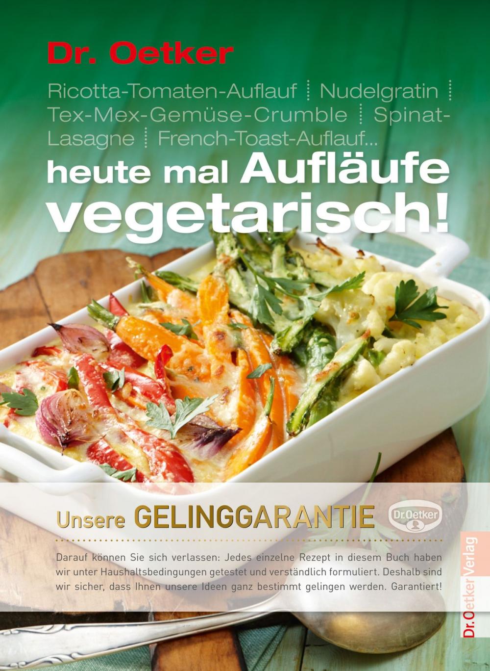 Big bigCover of Heute mal Aufläufe vegetarisch