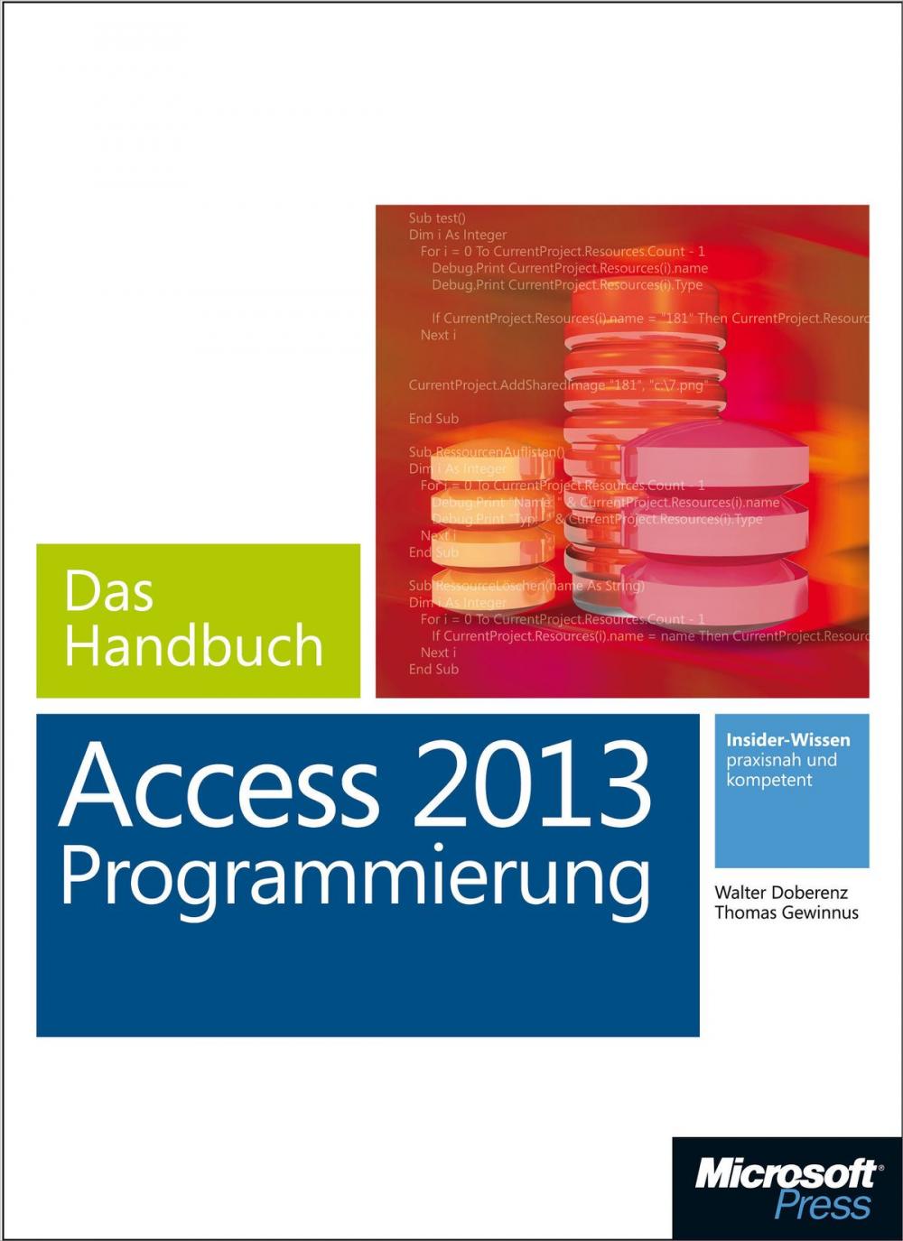 Big bigCover of Microsoft Access 2013 Programmierung - Das Handbuch