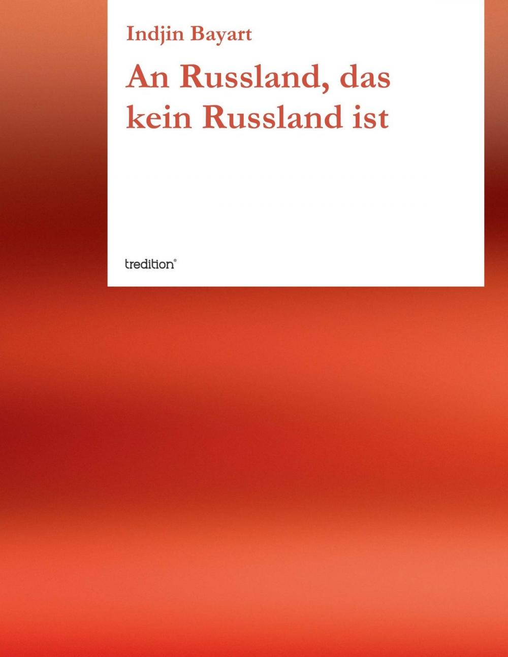 Big bigCover of An Russland, das kein Russland ist