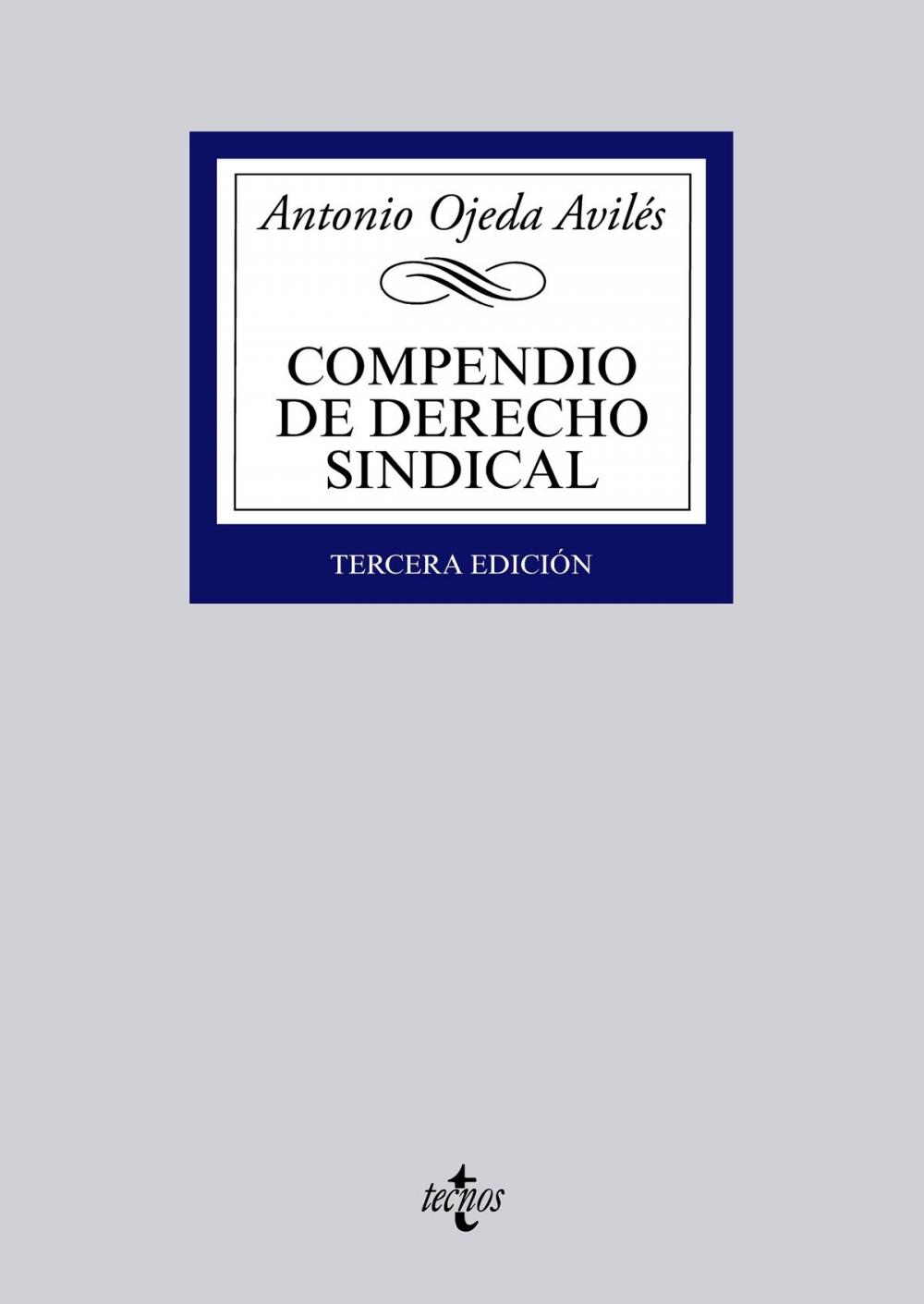 Big bigCover of Compendio de Derecho sindical