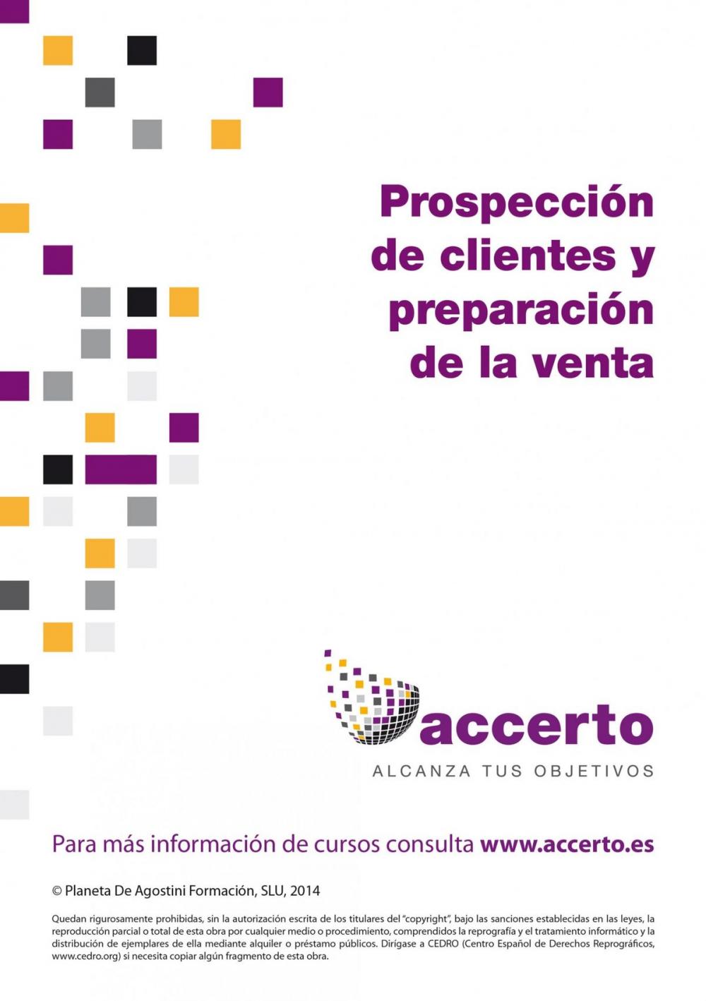 Big bigCover of Prospección de clientes y preparación de la venta