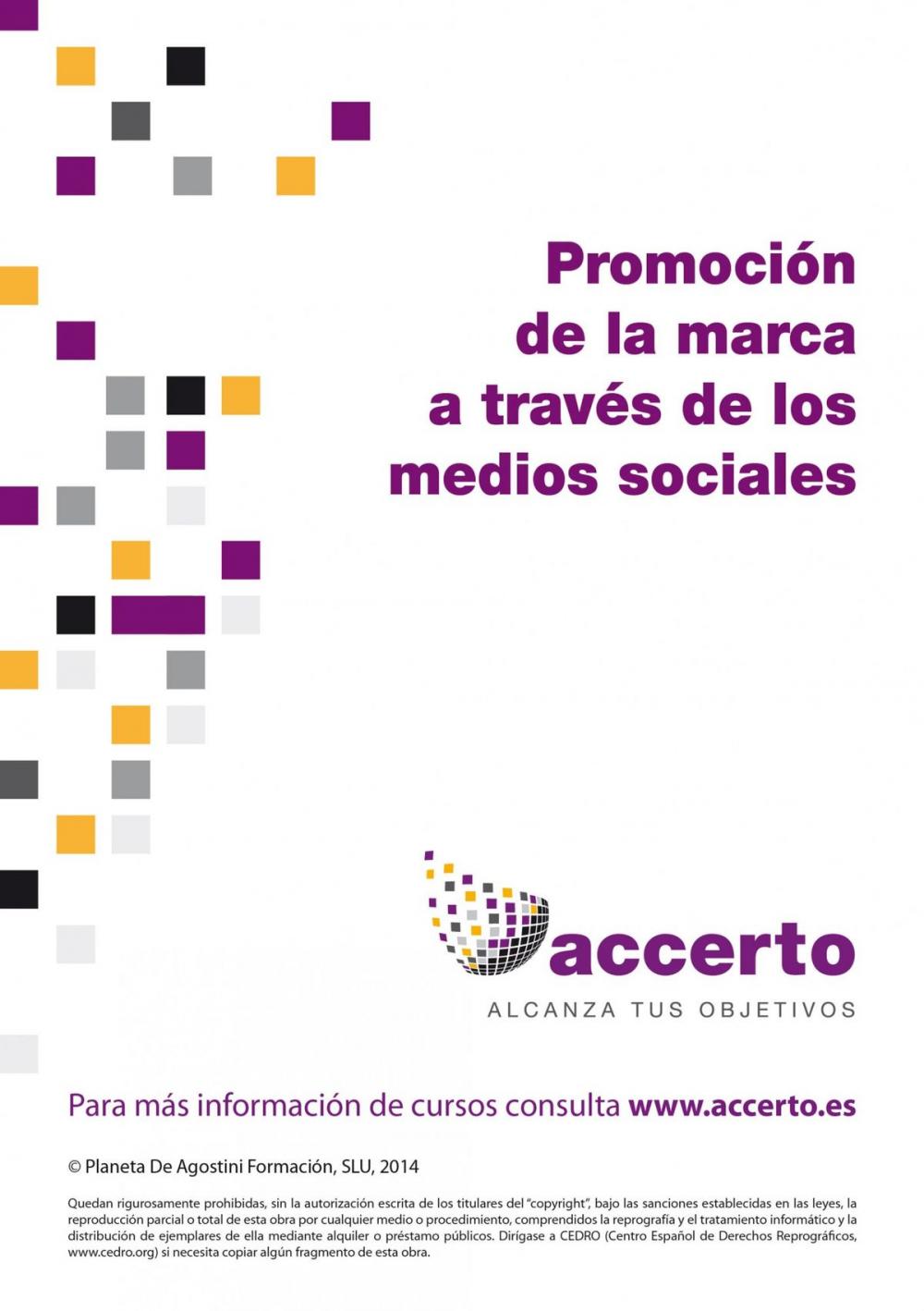 Big bigCover of Promoción de la marca a través de los medios sociales