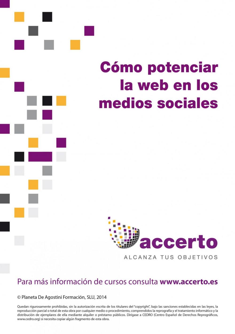 Big bigCover of Cómo potenciar la web en los medios sociales