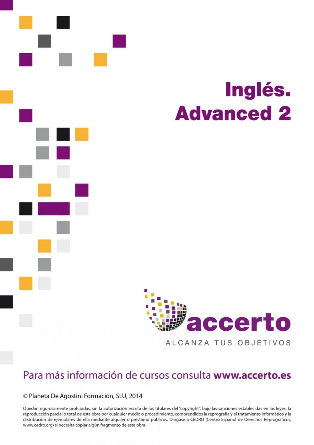 Big bigCover of Inglés. Advanced 2