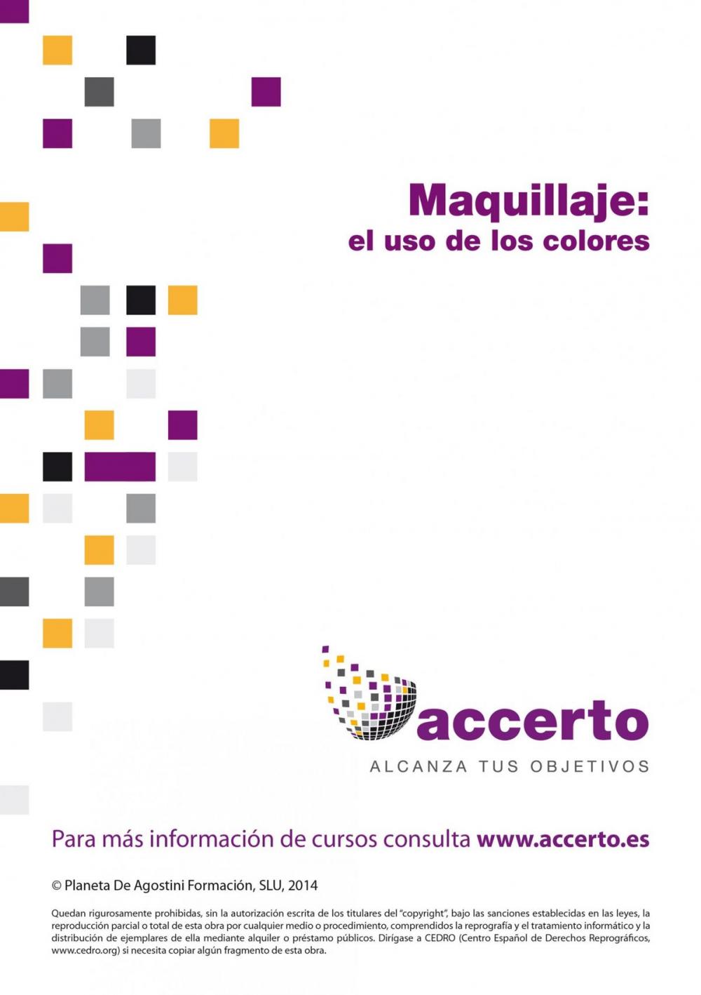 Big bigCover of Maquillaje, el uso de los colores