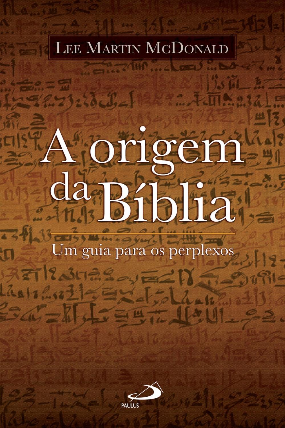 Big bigCover of A origem da Bíblia