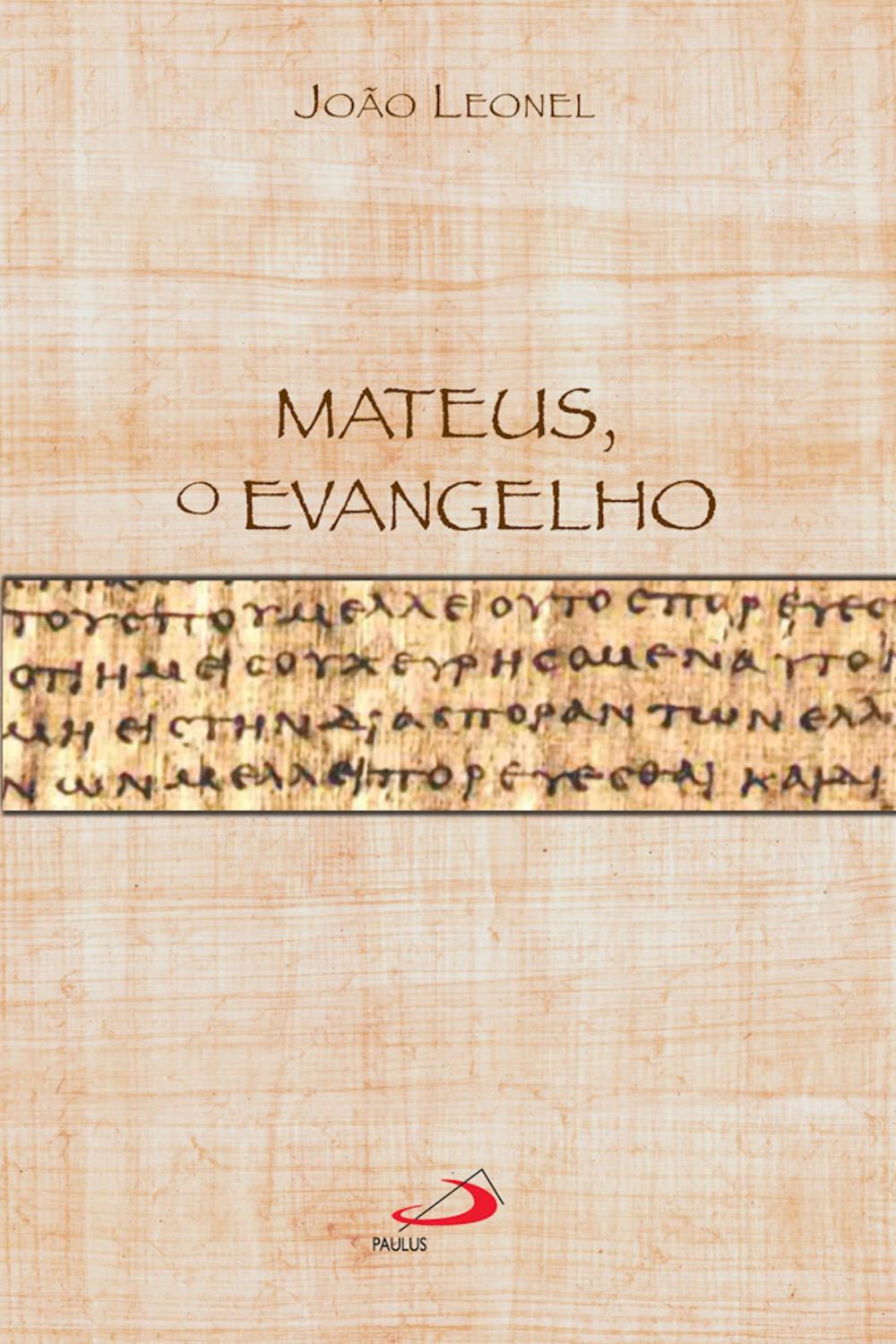 Big bigCover of Mateus, o evangelho