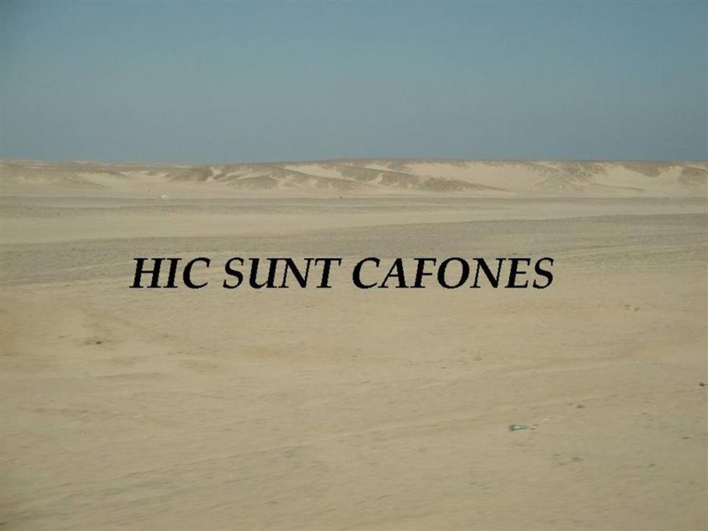 Big bigCover of Hic sunt cafones