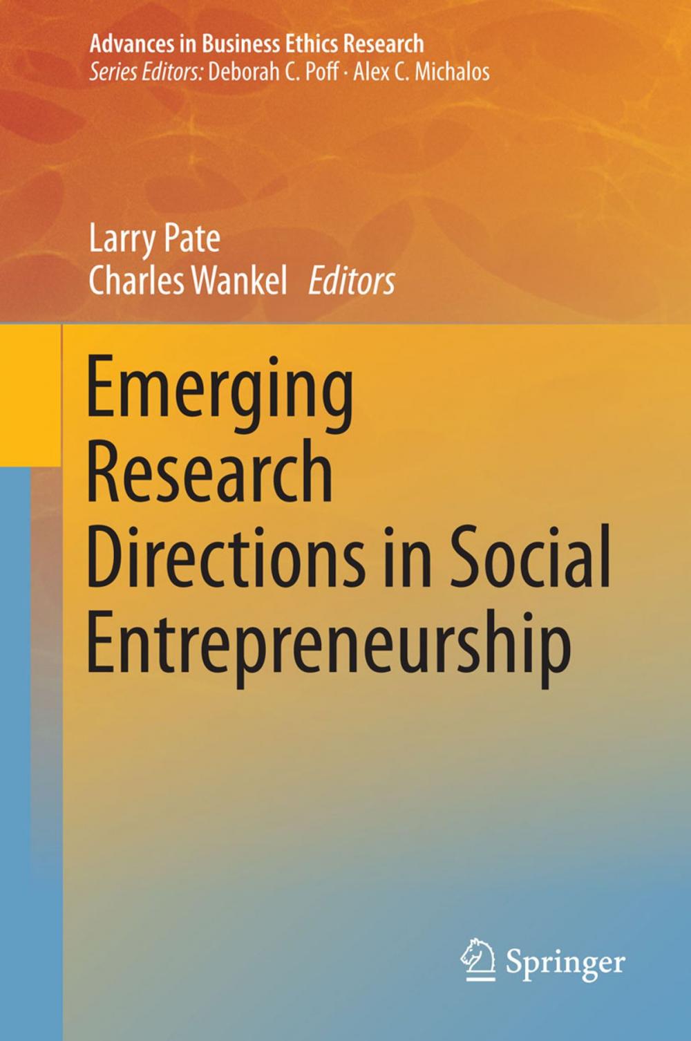 Big bigCover of Emerging Research Directions in Social Entrepreneurship