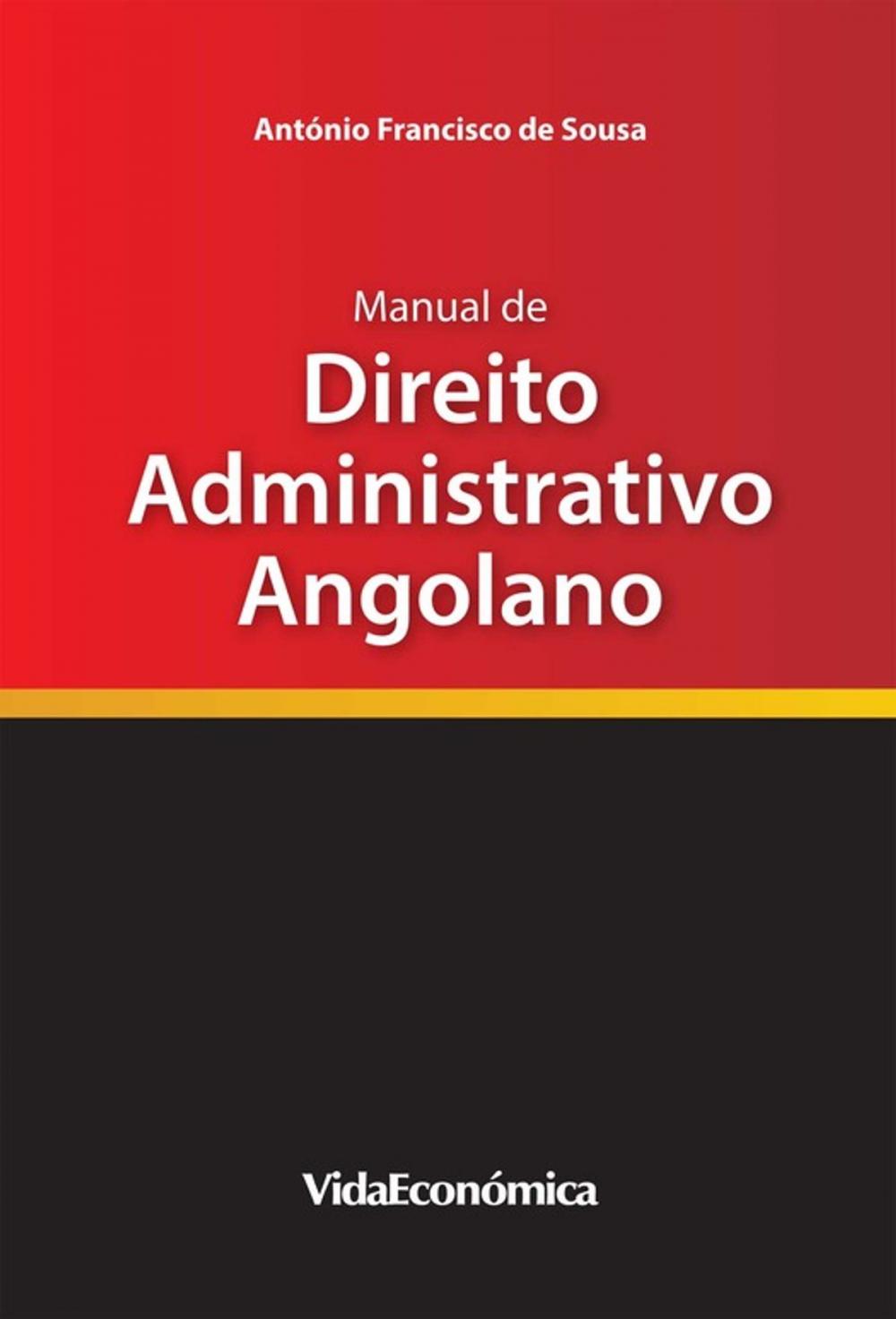 Big bigCover of Manual de Direito Administrativo Angolano