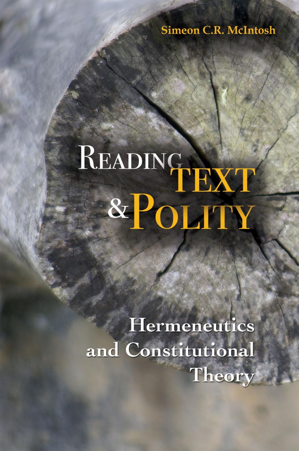 Big bigCover of Reading Text and Polity: Hermeneutics and Constitutional Theory