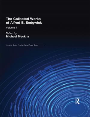 Cover of the book The Collected Works of Alfred B. Sedgwick by R.D. Hinshelwood