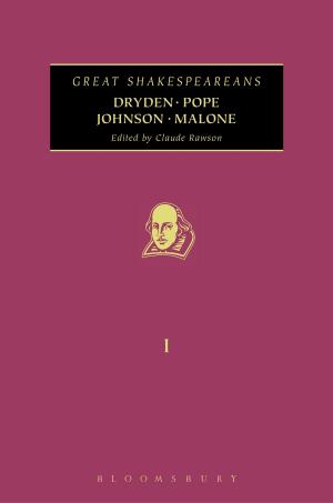 Cover of the book Dryden, Pope, Johnson, Malone by 湯瑪斯・佛斯特（Thomas C. Foster）