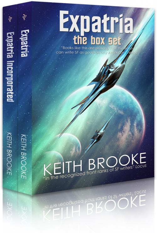 Cover of the book Expatria: The Box Set by Keith Brooke, infinity plus