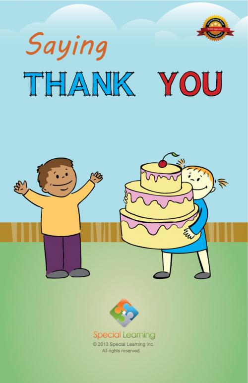 Cover of the book Saying Thank You by Special Learning, Inc., Special Learning, Inc.