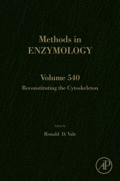 Cover of the book Reconstituting the Cytoskeleton by Ron Vale, Elsevier Science