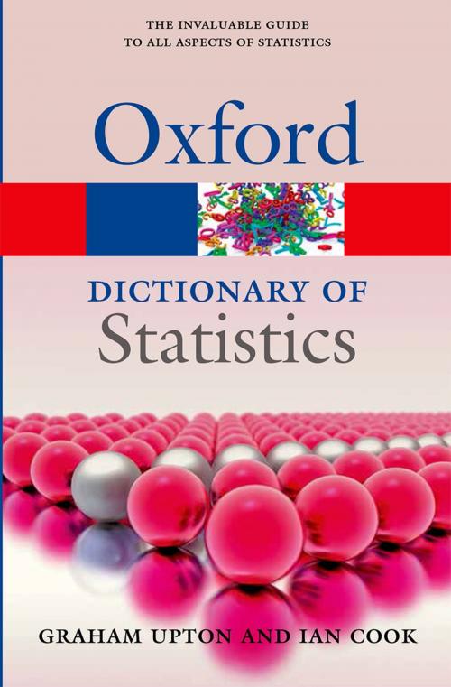 Cover of the book A Dictionary of Statistics 3e by Graham Upton, Ian Cook, OUP Oxford