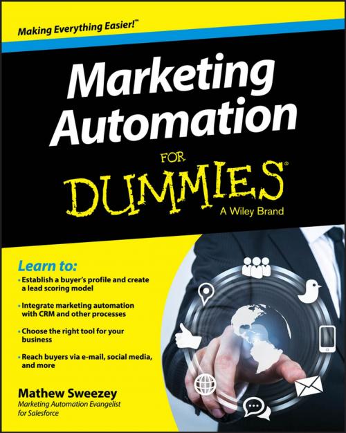 Cover of the book Marketing Automation For Dummies by Mathew Sweezey, Wiley