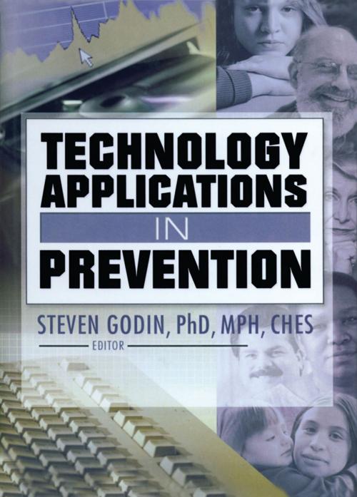 Cover of the book Technology Applications in Prevention by Steven Godin, Taylor and Francis