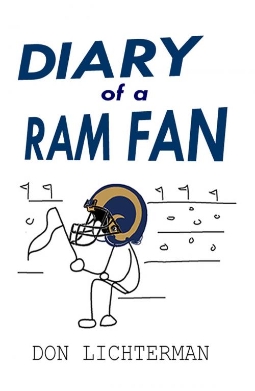 Cover of the book Diary Of A Ram Fan by Don Lichterman, Sunset Book Publishing Co.