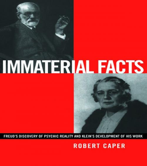 Cover of the book Immaterial Facts by Robert Caper, Taylor and Francis