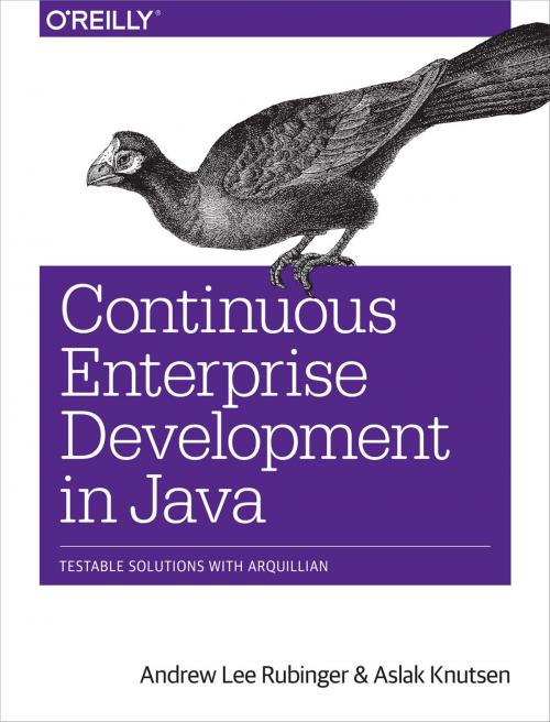 Cover of the book Continuous Enterprise Development in Java by Andrew Lee Rubinger, Aslak Knutsen, O'Reilly Media