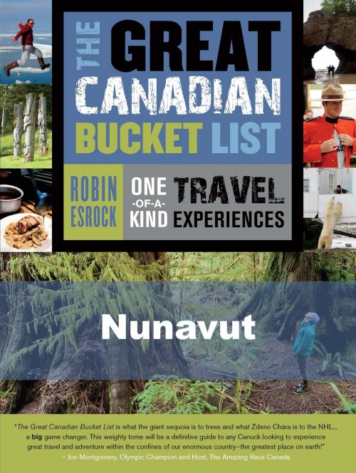 Cover of the book The Great Canadian Bucket List — Nunavut by Robin Esrock, Dundurn