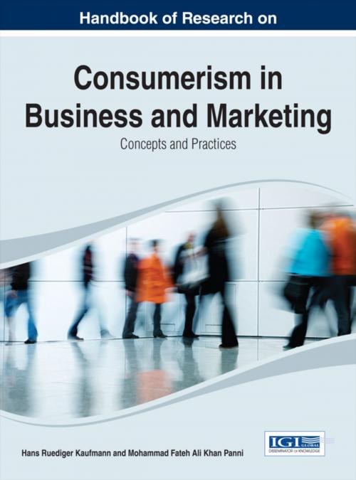 Cover of the book Handbook of Research on Consumerism in Business and Marketing by , IGI Global