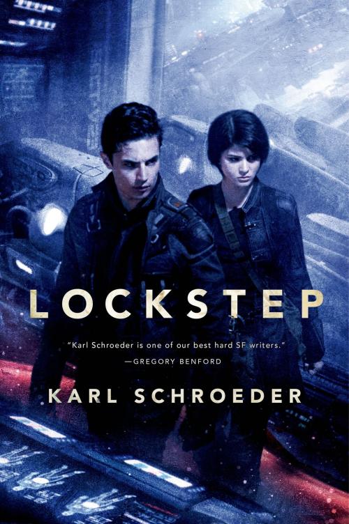 Cover of the book Lockstep by Karl Schroeder, Tom Doherty Associates