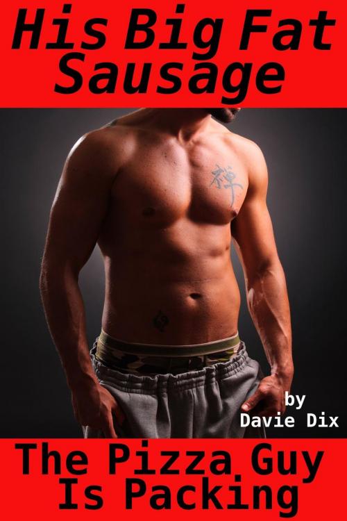 Cover of the book The Pizza Guy Is Packing, His Big Fat Sausage (Gay Erotica) by Davie Dix, Tales of Flesh Press