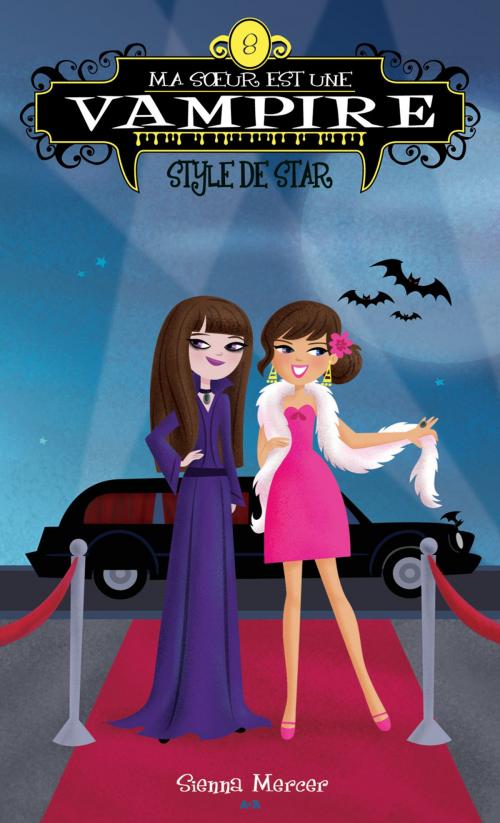 Cover of the book Ma soeur est une vampire by Sienna Mercer, Éditions AdA