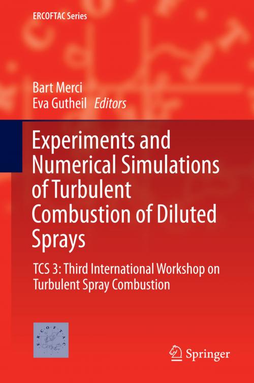 Cover of the book Experiments and Numerical Simulations of Turbulent Combustion of Diluted Sprays by , Springer International Publishing