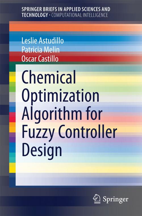 Cover of the book Chemical Optimization Algorithm for Fuzzy Controller Design by Leslie Astudillo, Patricia Melin, Oscar Castillo, Springer International Publishing