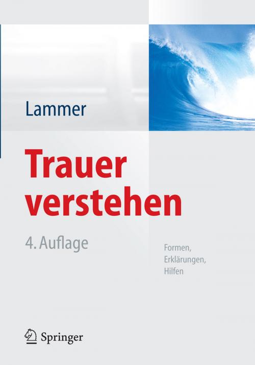 Cover of the book Trauer verstehen by Kerstin Lammer, Springer Berlin Heidelberg