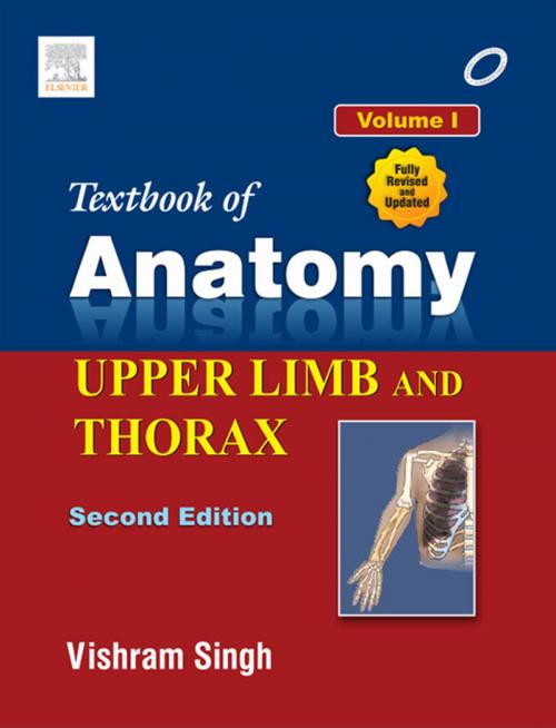 Cover of the book Textbook of Anatomy Upper Limb and Thorax; Volume I by Vishram Singh, Elsevier Health Sciences