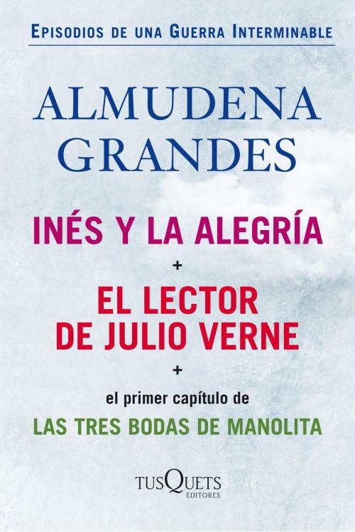 Cover of the book Inés y la alegría + El lector de Julio Verne (pack) by Almudena Grandes, Grupo Planeta