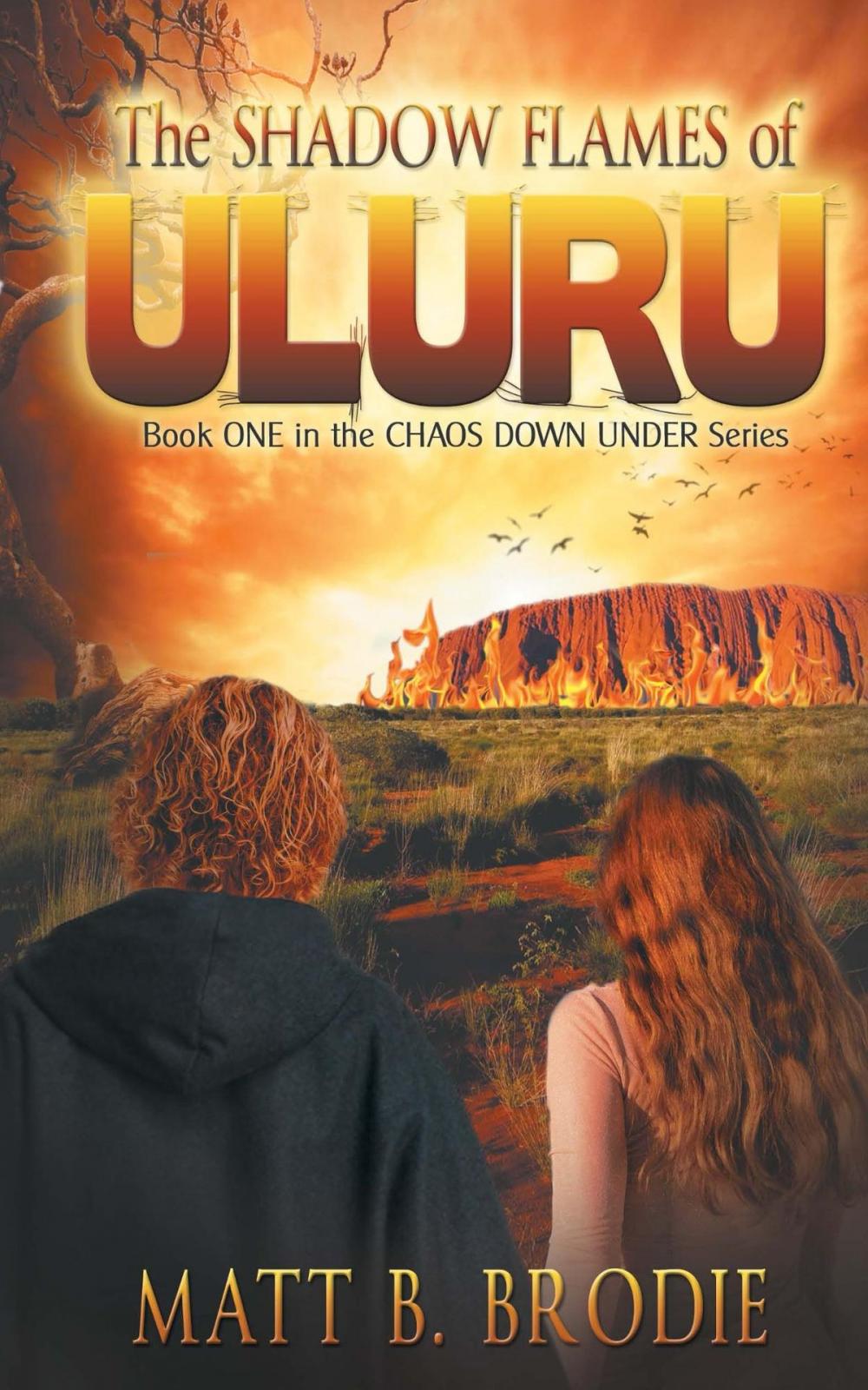 Big bigCover of THE SHADOW FLAMES OF ULURU