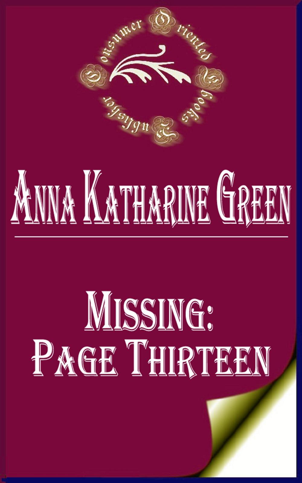 Big bigCover of Missing: Page Thirteen