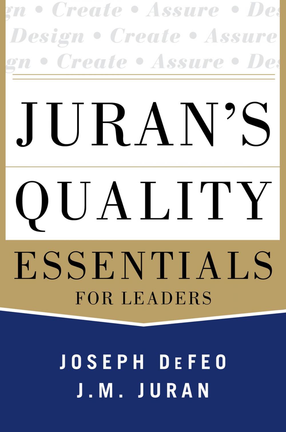 Big bigCover of Juran's Quality Essentials