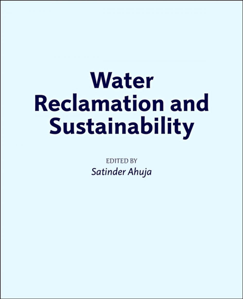 Big bigCover of Water Reclamation and Sustainability