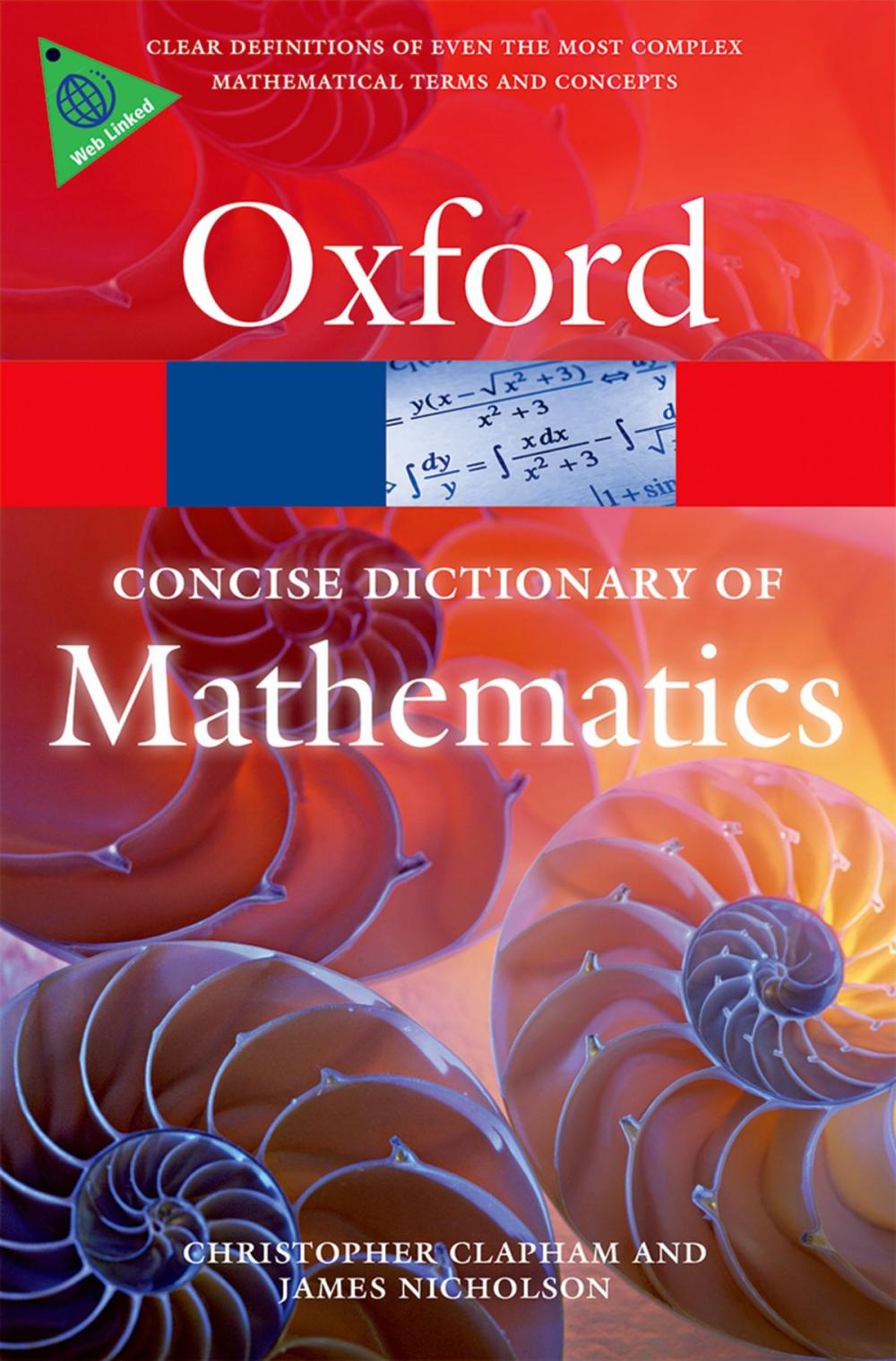 Big bigCover of The Concise Oxford Dictionary of Mathematics