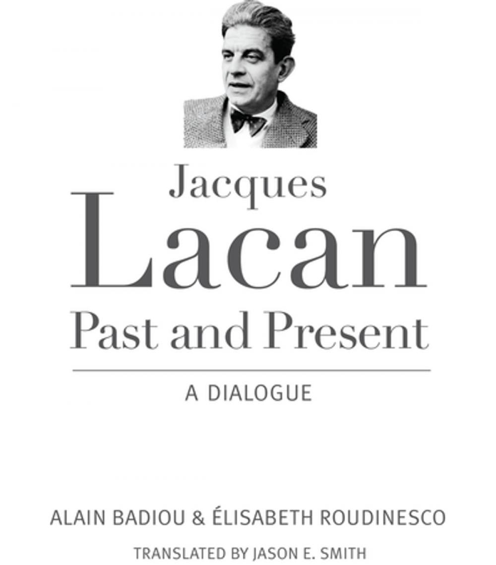 Big bigCover of Jacques Lacan, Past and Present